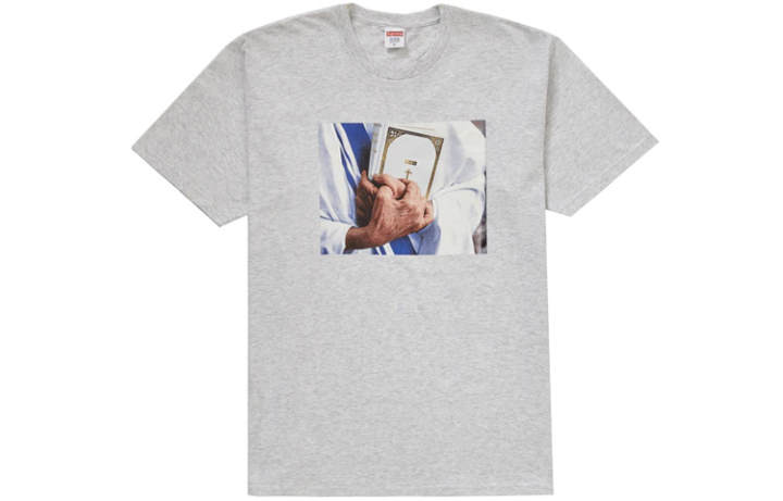 Supreme Supreme Bible-print T-shirt