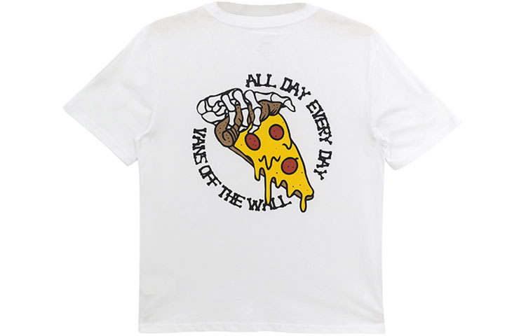 Vans Vans T Shirts Men's White Moderate