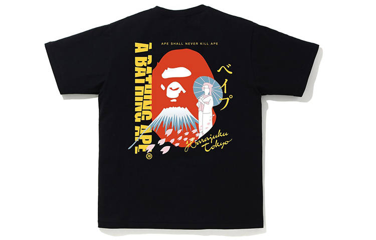 A BATHING APE Bape Japan Culture Souvenir Tee SS21