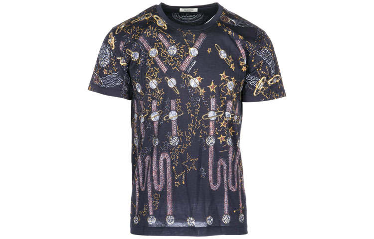 Valentino T Shirt Men's Dark Blue