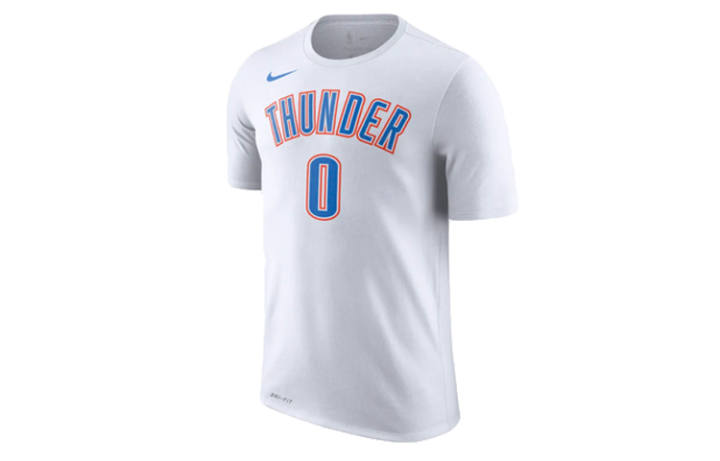 Nike Nike X NBA T Shirts Men's Crew Neck Moderate Straight Fit