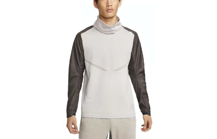 Nike Nike THERMA FIT ADV T Shirts Men's Cave Stone Turtleneck Moderate Straight Fit
