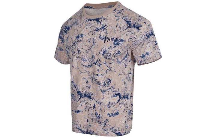 Adidas Adidas T Shirt Unisex Pink Blue Rendering
