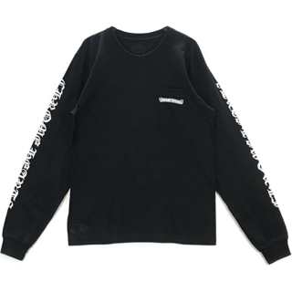 Chrome Hearts Scroll Logo L/S Pocket T shirt