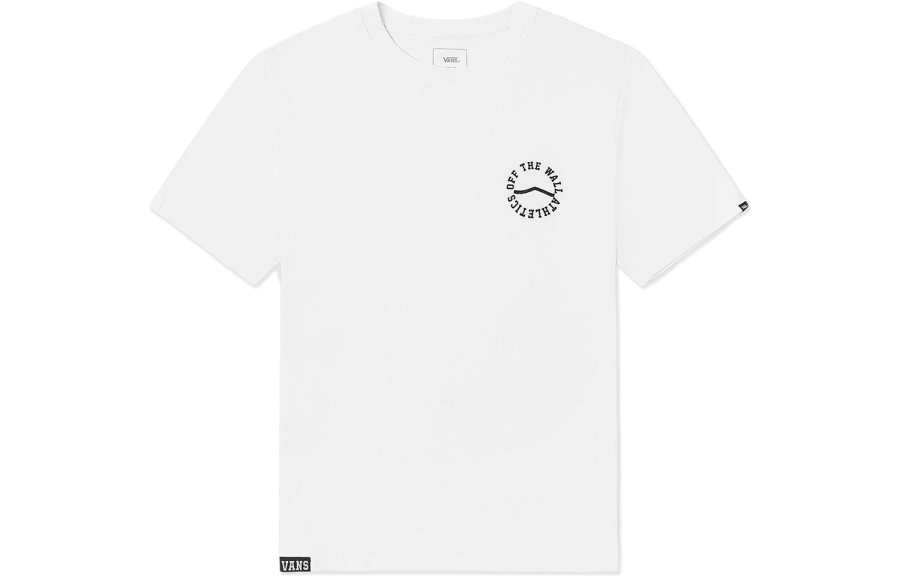 Vans Vans T Shirts Unisex White Crew Neck Moderate
