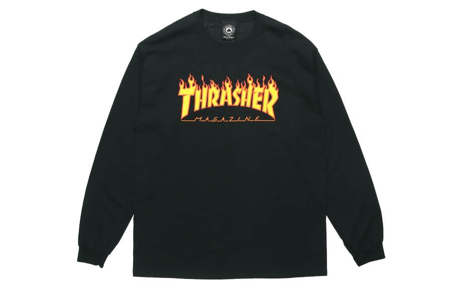 Thrasher T Shirts Unisex Crew Neck Moderate Heavyweight