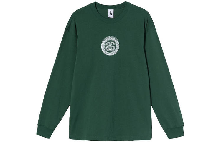 Stussy X Nike Stussy X Nike T Shirts Unisex Green Crew Neck Moderate Straight Fit