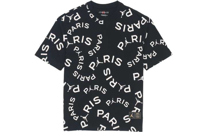 Jordan Jordan Paris Saint Germain T Shirt Men's Black