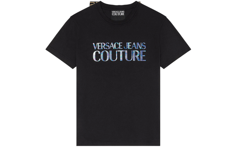 Versace Jeans Couture Logo Printed Crewneck T-Shirt