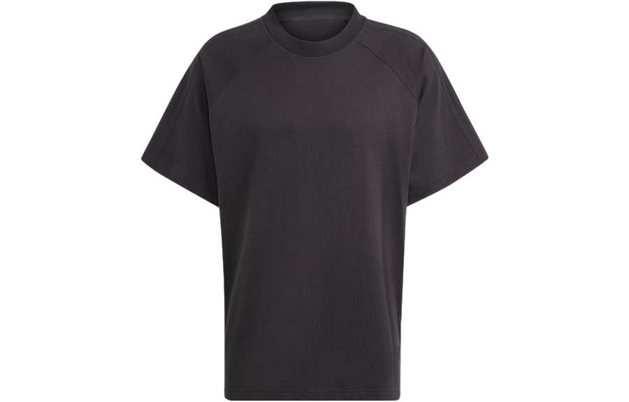 Adidas Originals Blue Version Collection T Shirts Men's Black Crew Neck Moderate Straight Fit
