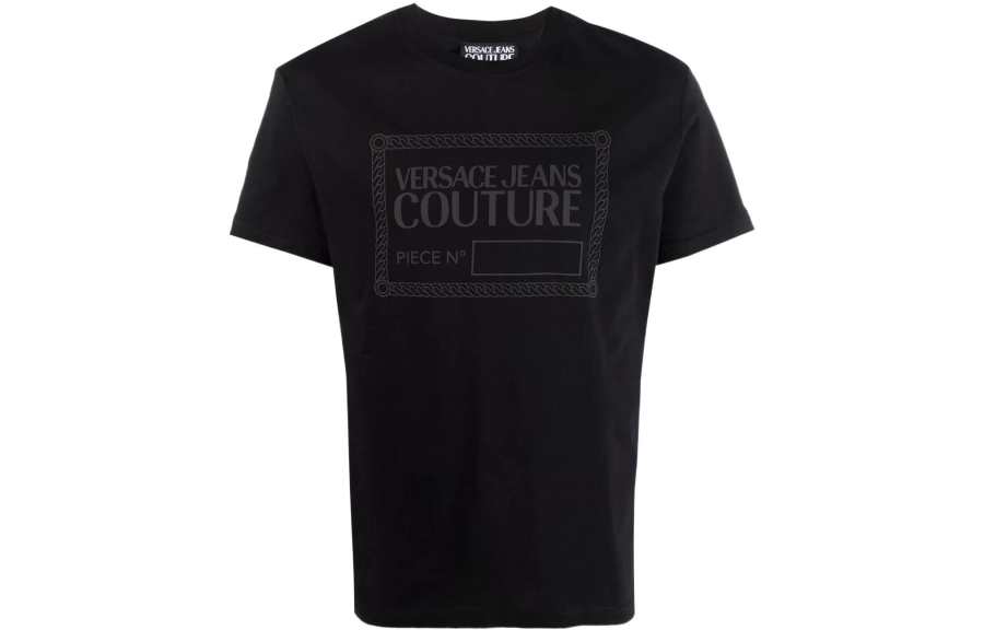 VERSACE JEANS COUTURE SS22 T Shirt Men's Black