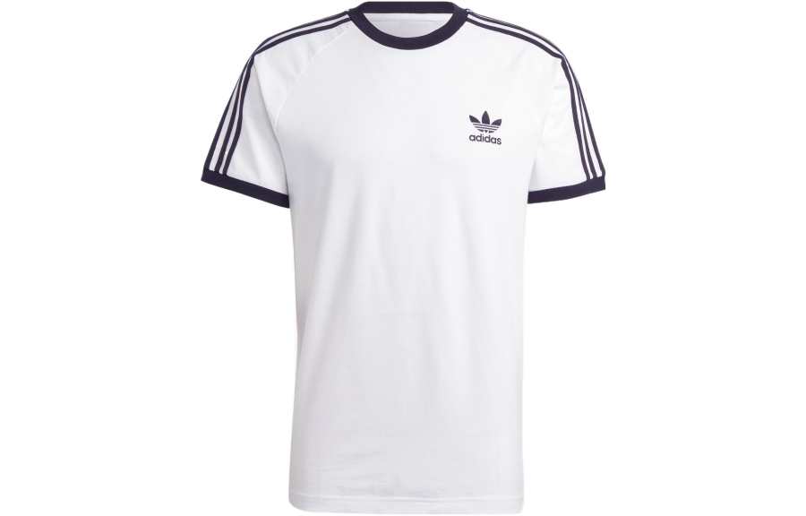 Adidas Originals Adicolor 3 Stripes T Shirt Unisex White