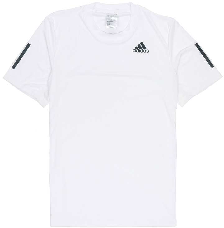 Adidas Adidas 3 StripesTennis T Shirt Men's White