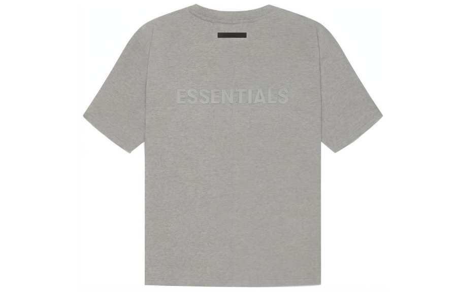 Fear Of God Essentials SS21 T Shirt Unisex Dark Oat
