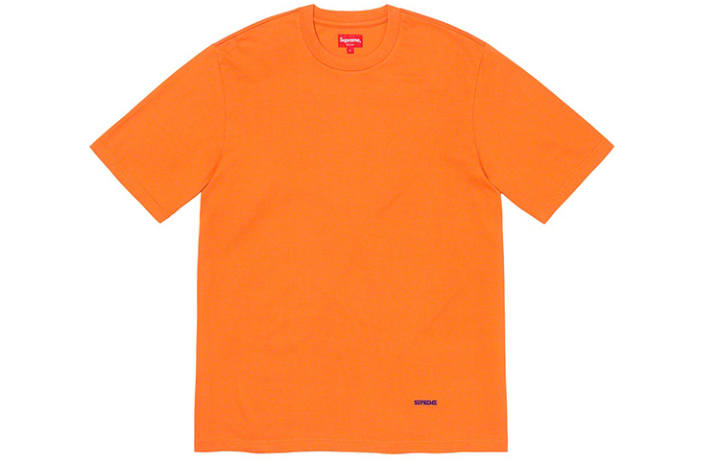 Supreme Supreme FW19 T Shirts Unisex Crew Neck Moderate Straight Fit