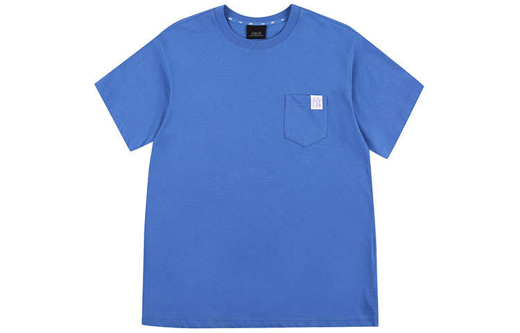 MLB New York Yankees T Shirts Unisex Blue Crew Neck Moderate Straight Fit