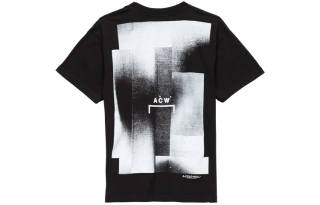 A-COLD-WALL* A COLD WALL* T Shirts Men's Black Crew Neck Moderate Heavyweight