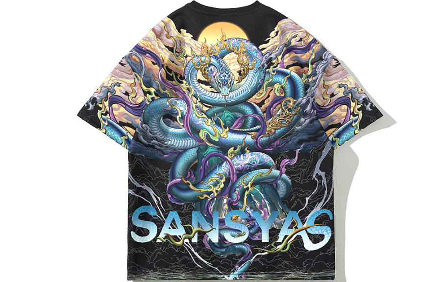 SANSYAS x XINJINGCHENGMING T Shirt Unisex