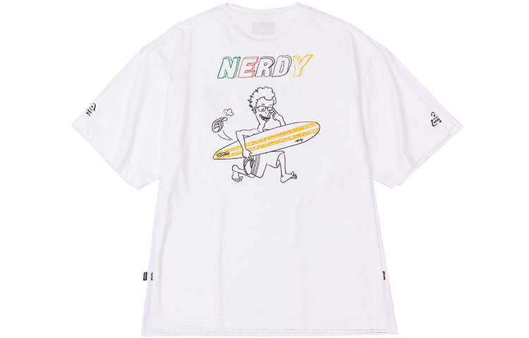 Nerdy Nerdy Drop Shoulder Sleeve T Shirt Unisex
