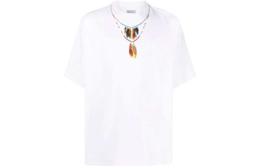 Marcelo Burlon County Of Milan Necklace print Short sleeve T Shirt