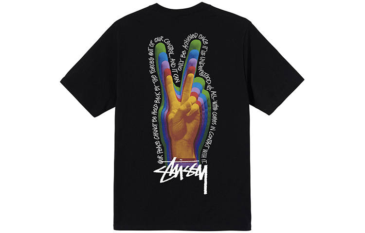Stussy Peace Sign T shirt