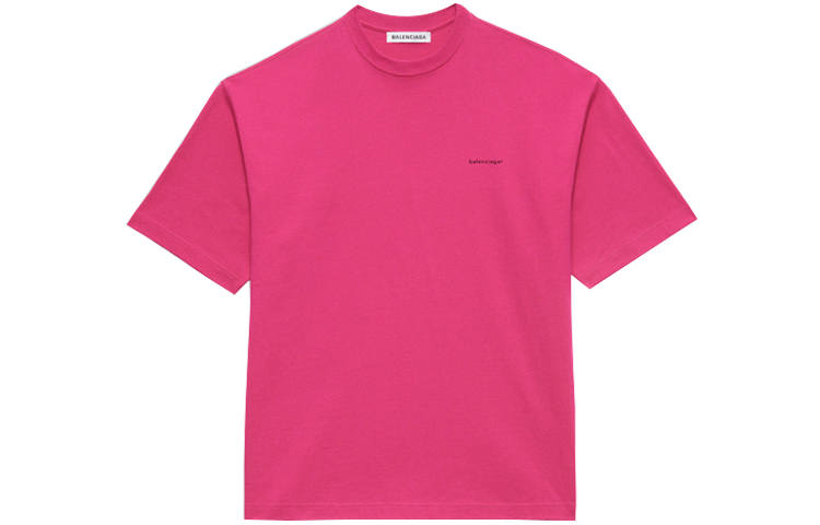 Balenciaga T Shirts Unisex Crew Neck Moderate Straight Fit