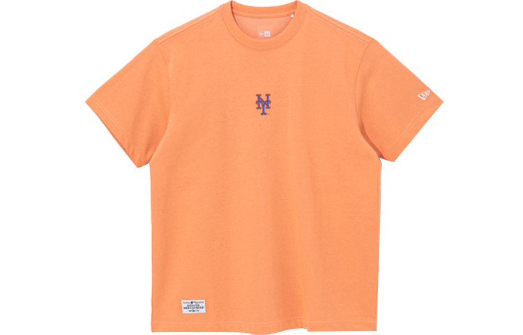 New Era SS22 T Shirt Men's Neon Orange