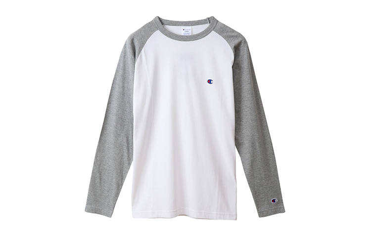 Champion T Shirt Japan Version Unisex White Light Gray Color