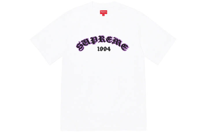 Supreme Supreme Old English Glow S/S Top