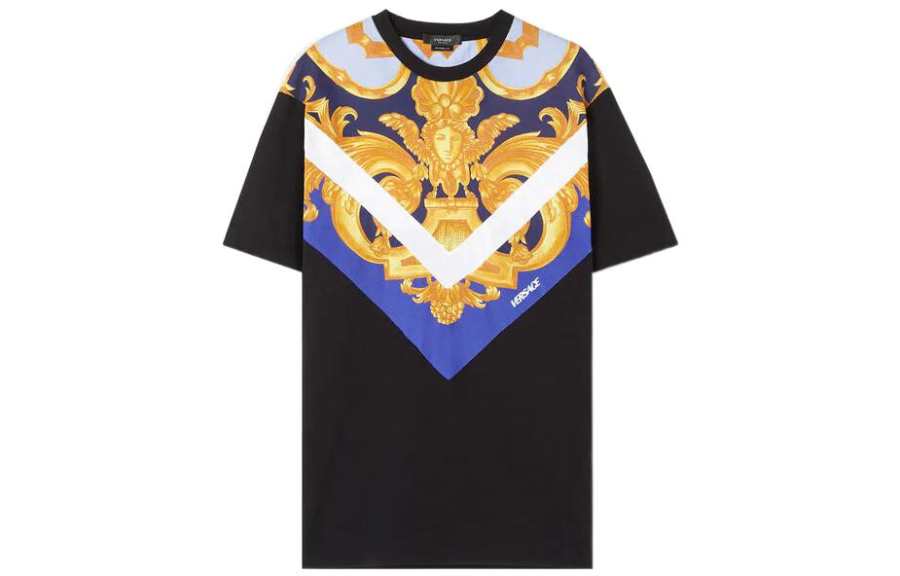VERSACE 【Previous Season】Medusa-print detail T-shirt