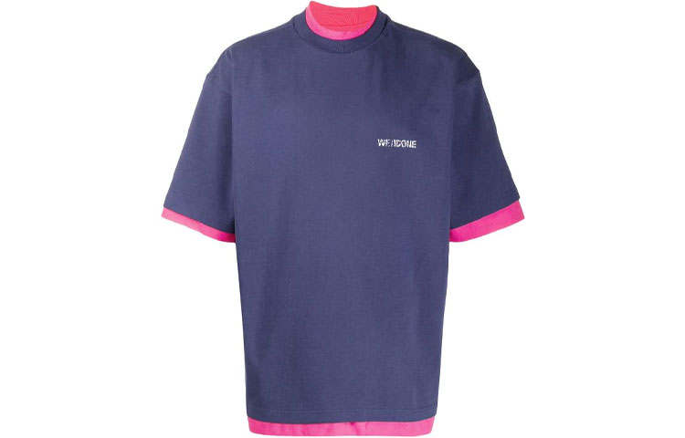 WE11DONE WE11DONE T Shirt Unisex Navy Blue