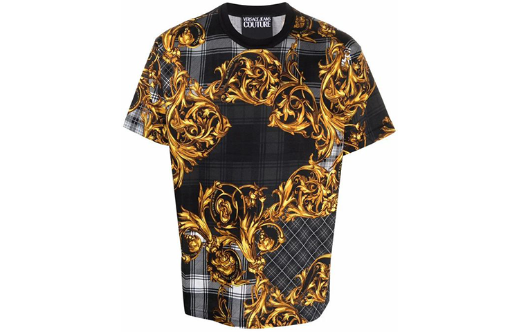 VERSACE JEANS COUTURE T Shirt Men's Black