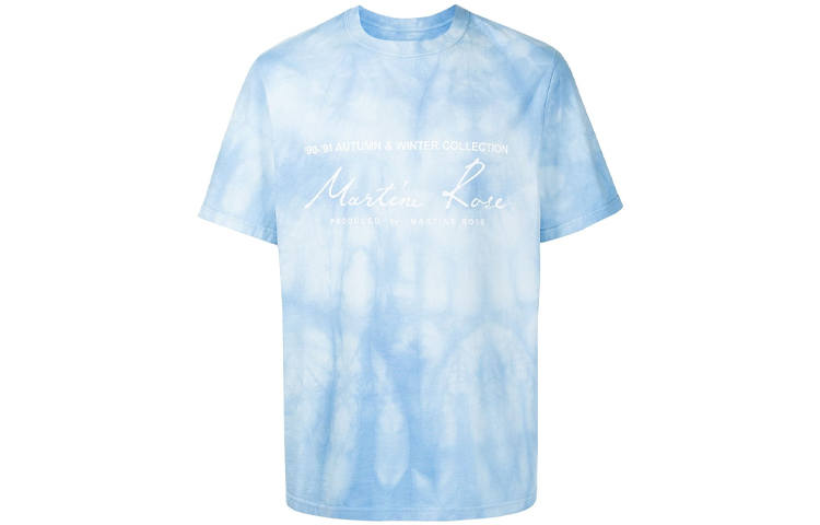 Martine Rose T Shirt Unisex Blue