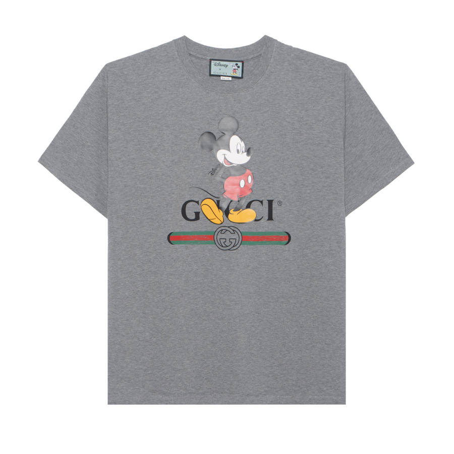 GUCCI x Disney T Shirt Unisex Gray