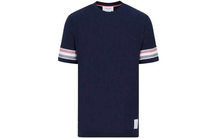 THOM BROWNE THOM BROWNE Striped Crewneck T Shirt