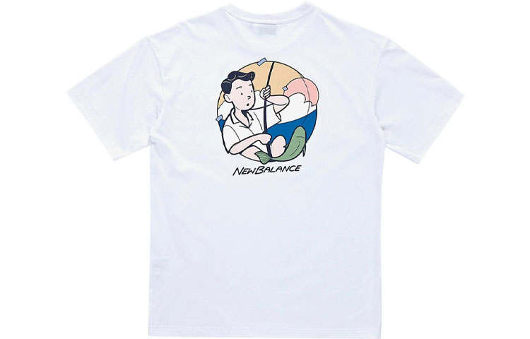 New Balance New Balance T Shirts Unisex White Crew Neck Moderate Other