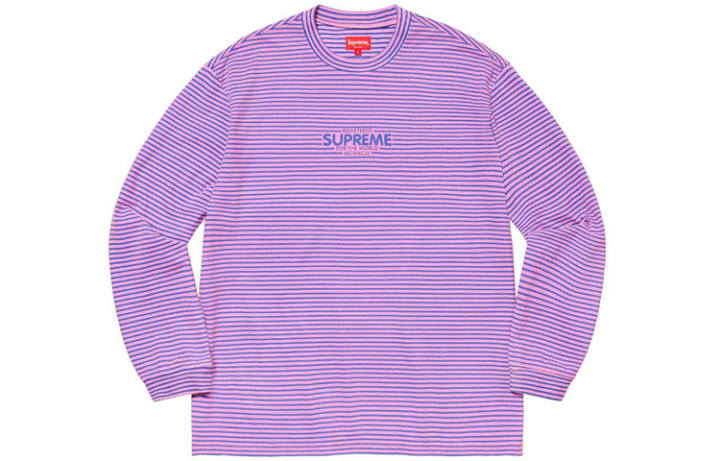 Supreme Supreme Micro Stripe L/S Top