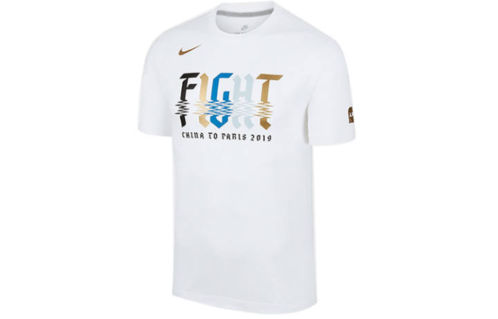 Nike Nike T Shirts Men's Crew Neck Moderate Straight Fit