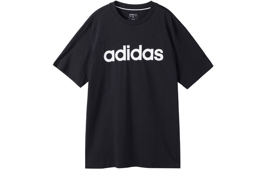 Adidas Neo Set-in Sleeve T-Shirt Men's Black