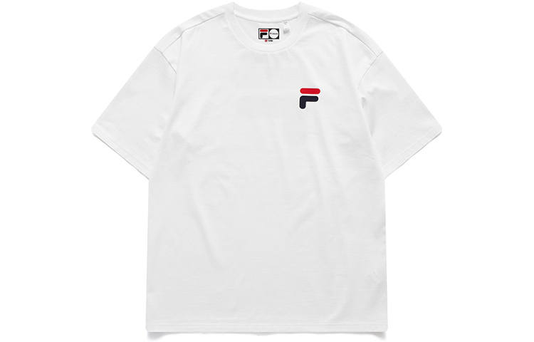 FILA FUSION Sports Life Collection T Shirt Unisex White