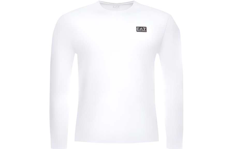 EMPORIO ARMANI SS22 T Shirt Men's Ecru