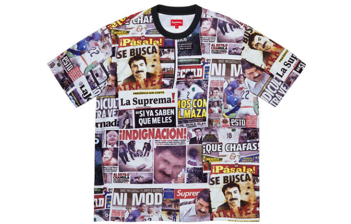 Supreme Supreme Headline S/S Top