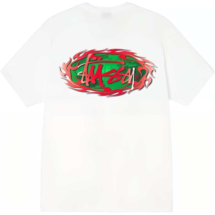Stussy T Shirts Unisex Crew Neck Moderate Straight Fit