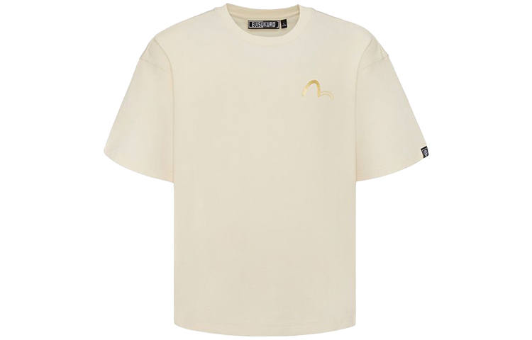 EVISU T Shirts Men's Crew Neck Moderate Straight Fit