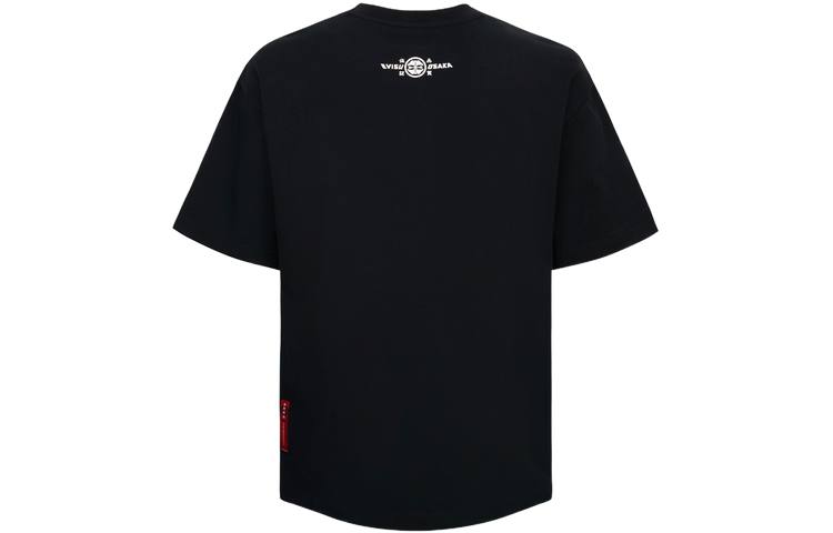 EVISU EVISU T Shirts Men's Black Crew Neck Moderate