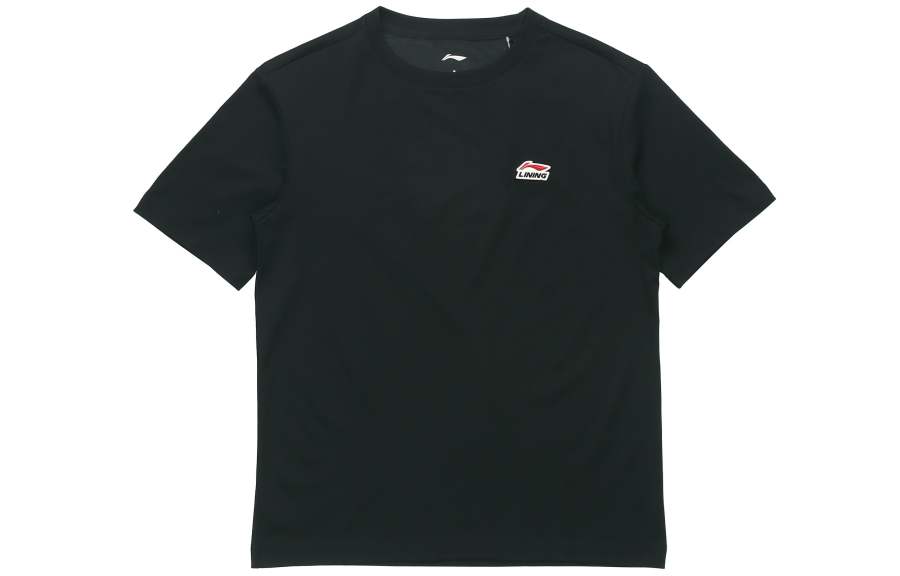 Li-Ning Li Ning Sports Fashion Collection T Shirts Men's Crew Neck Moderate Straight Fit