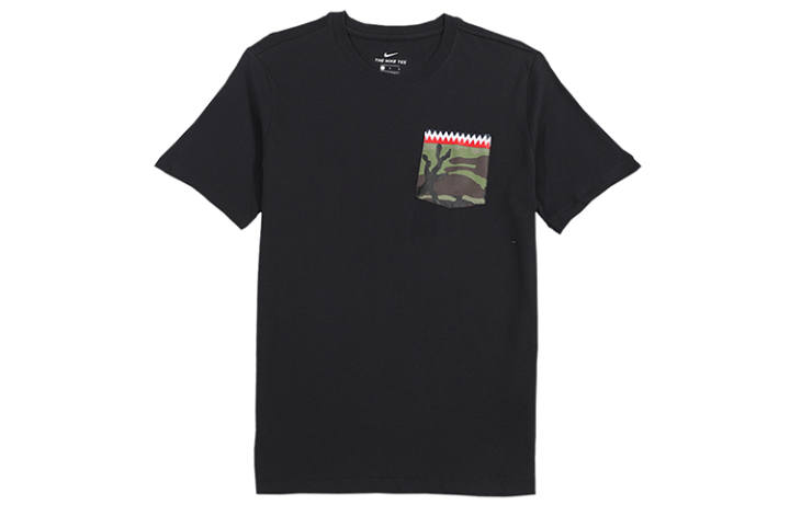 Nike Nike T Shirts Men's Crew Neck Moderate Straight Fit