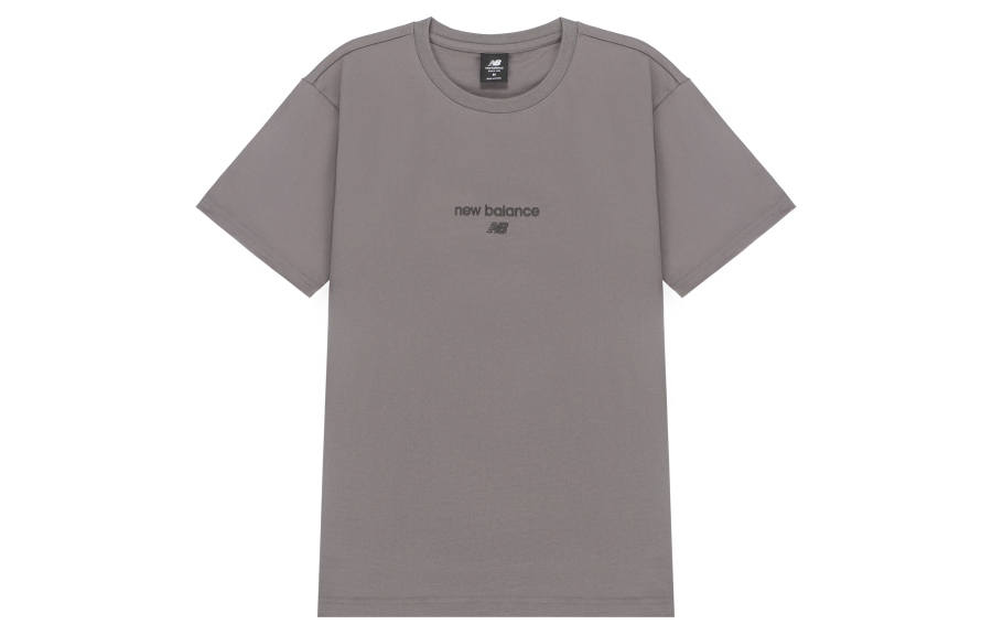 New Balance New Balance Set in Sleeve T Shirt Unisex Dark Gray