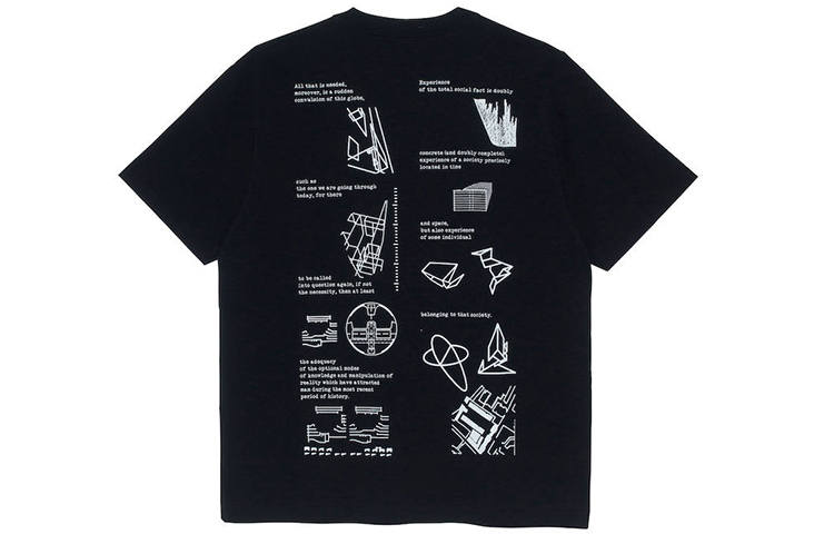 Cav Empt T Shirts Men's Black Crew Neck Moderate Straight Fit