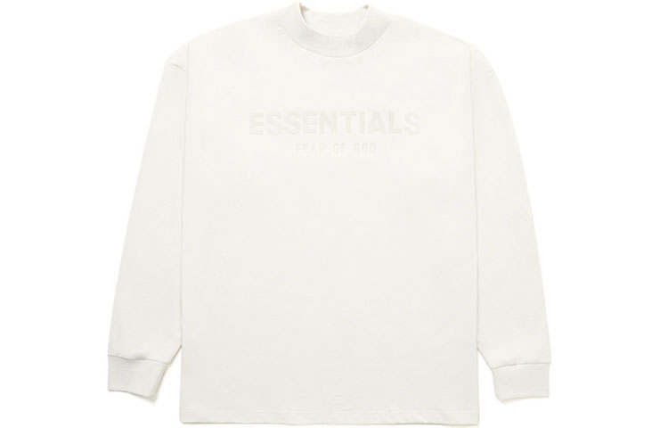 Fear Of God Essentials T Shirt Unisex Beige Gray